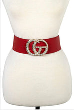 Load image into Gallery viewer, Plus Size Rhinestone Pave Belt
